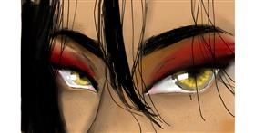 Drawing of Eyes by aein