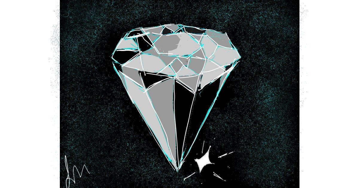 Drawing of Diamond by Nonuvyrbiznis 