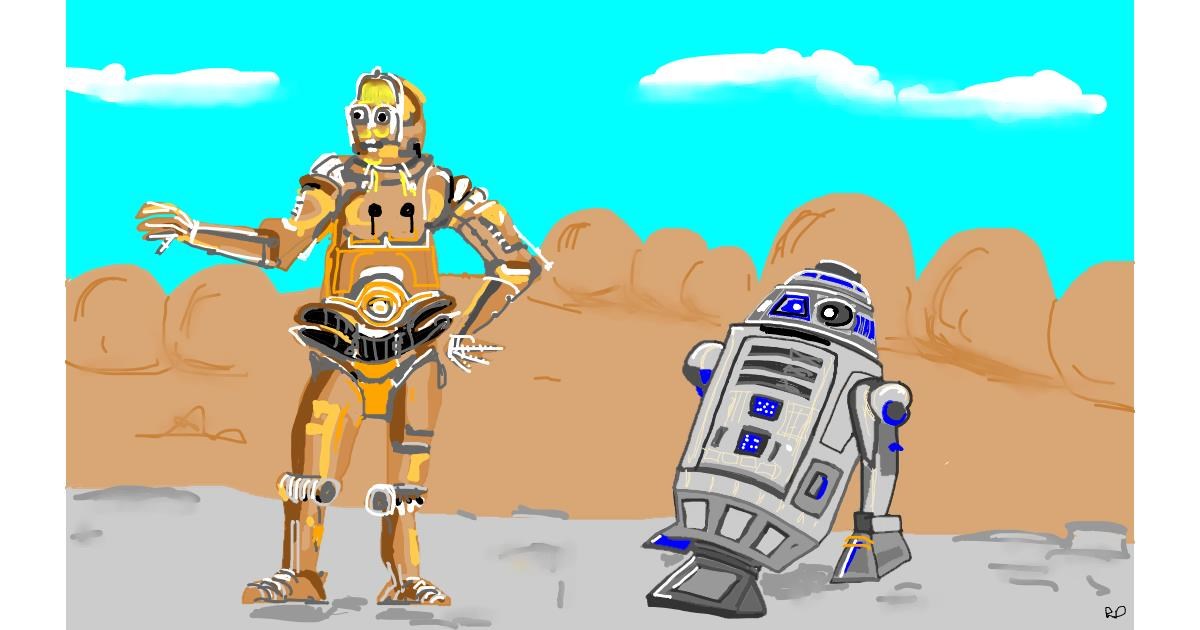 Watch Flowerpot Draw Robot