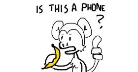 Drawing of Monkey by Anonymous