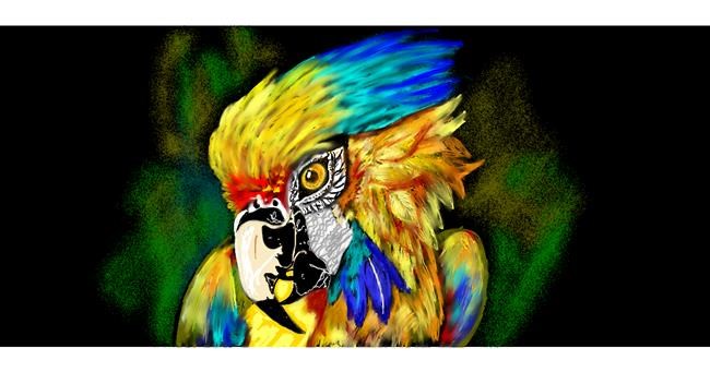 Drawing of #word by #artist
                .Replace(