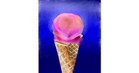 Drawing of Ice cream by Lala