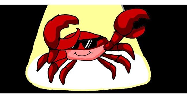 Drawing of Crab by Ziluolan