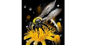 Drawing of Bee by Eclat de Lune