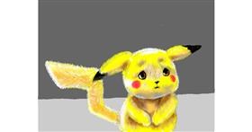 Drawing of Pikachu by SAM AKA MARGARET 🙄
