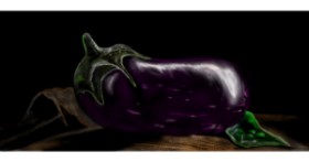 Drawing of Eggplant by Çhåching