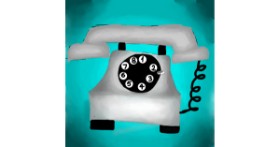 Drawing of Phone by Caio