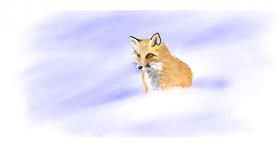 Drawing of Fox by Chaching