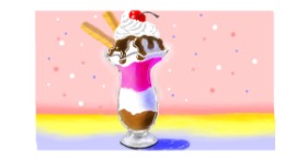 Drawing of Ice cream by DebbyLee
