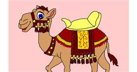 Drawing of Camel by Michan