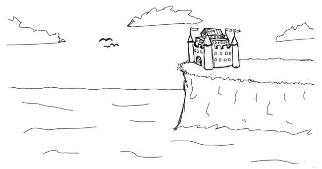 Drawing of Castle by owo what's this