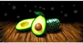 Avocado-Zeichnung von shiNIN