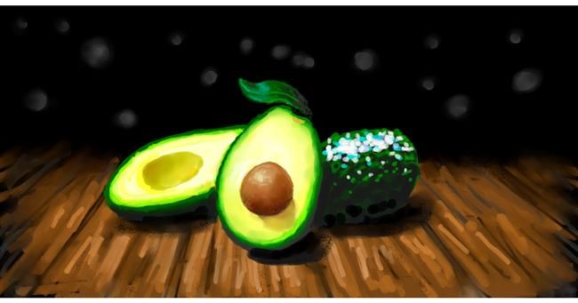 Drawing of Avocado by shiNIN