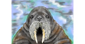 Drawing of Walrus by SAM AKA MARGARET 🙄