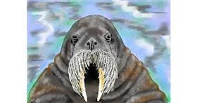 Drawing of Walrus by SAM AKA MARGARET 🙄
