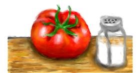 Drawing of Tomato by AYAN