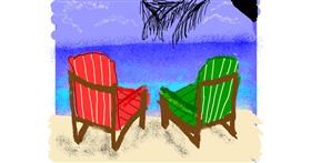 Drawing of Chair by Cherri