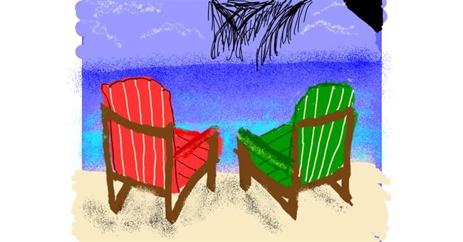 Drawing of Chair by Cherri