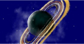 Saturn - autor: Eclat de Lune