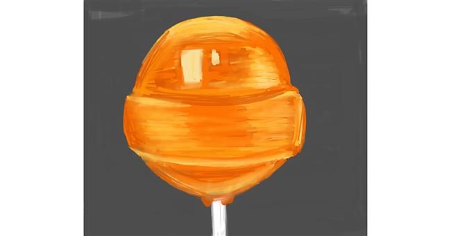 Drawing of Lollipop by Ellie Bean