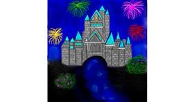 Drawing of Castle by KayXXXlee