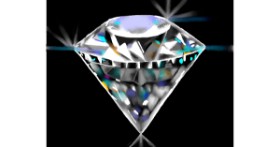 Drawing of Diamond by Cec