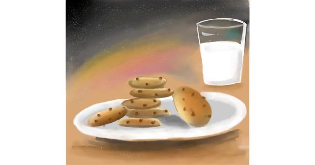 Drawing of Cookie by Zeemal