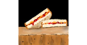 Drawing of Sandwich by Dreamer
