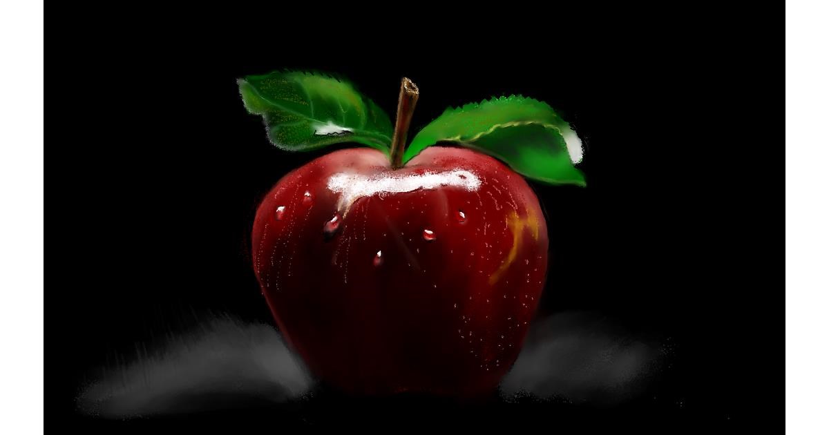 Apple Drawing - Gallery and How to Draw Videos!
