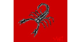 Drawing of Scorpion by MaRi