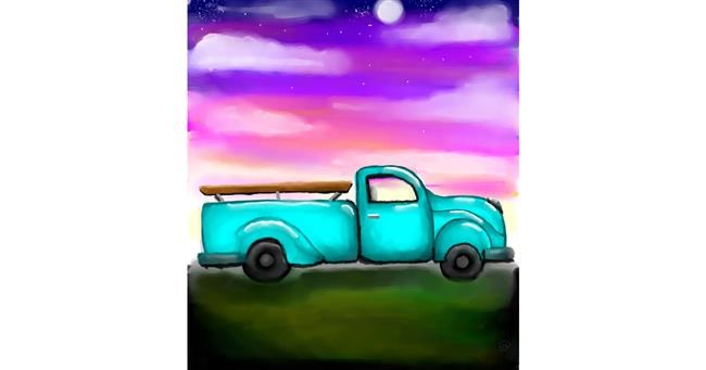 Drawing of Truck by 🌌Mom💕E🌌