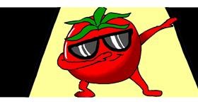 Drawing of Tomato by Ziluolan