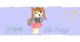 Drawing of Skirt by Pipa