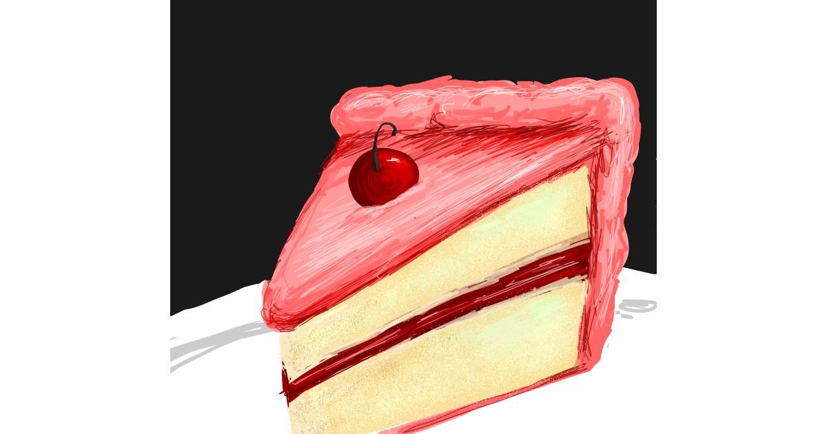 Drawing of Cake by Scott