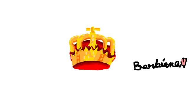 Drawing of Crown by barbiana