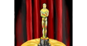 Drawing of Trophy by Cec