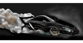 Drawing of Car by Chaching