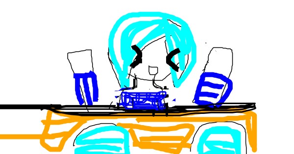 Drawing of #word by #artist
                .Replace(