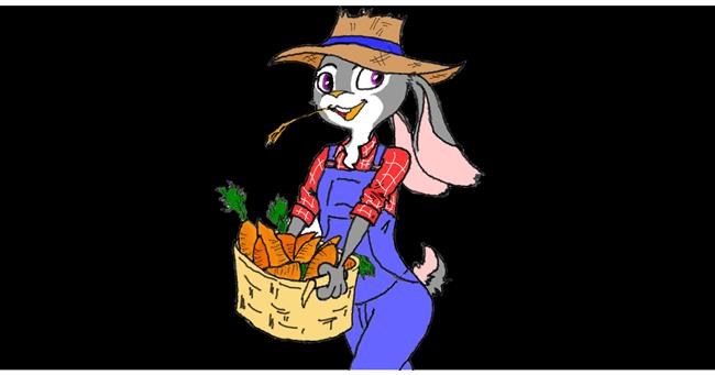 Drawing of Carrot by InessA