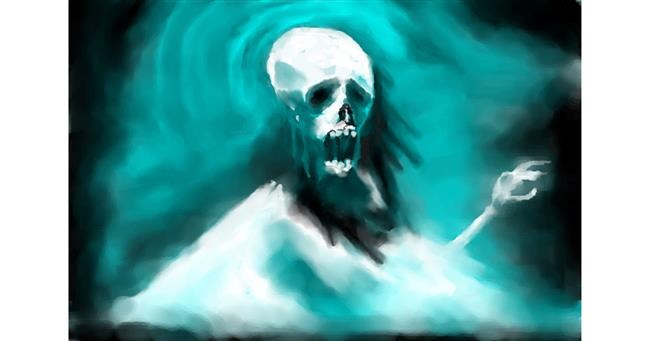 Drawing of Ghost by 🌏rhythm💐