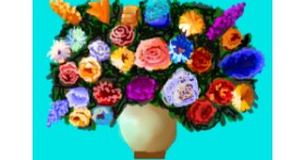 Drawing of Flower by Sirak Fish