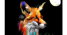 Drawing of Fox by Herbert