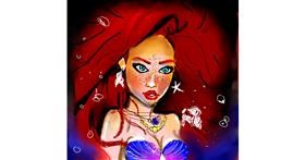 Drawing of Mermaid by Clar