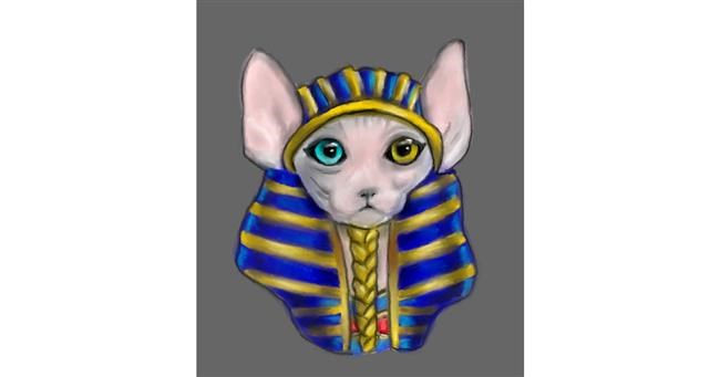 Drawing of Sphinx by 👽mint