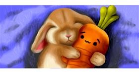Drawing of Bunny by Yukhei