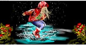 Drawing of Boots by Eclat de Lune