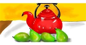Drawing of Teapot by justme❤️