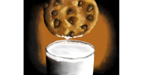 Drawing of Cookie by Cec