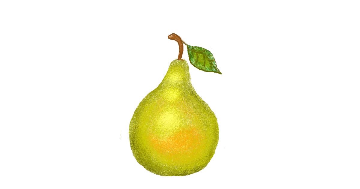 Drawing of Pear by tiny=)