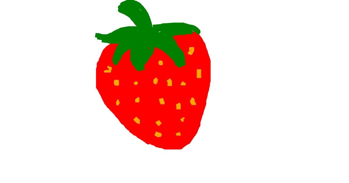 Drawing of Strawberry by RPM